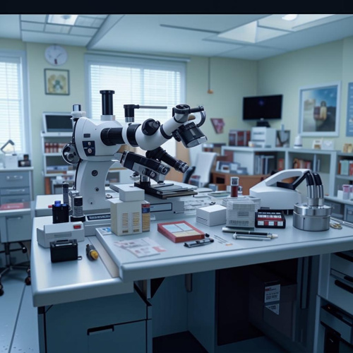 Ремонт и обслуживание щелевых ламп и офтальмоскопов