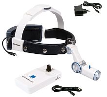 Налобный осветитель HiLight  LED Н-800 набор 2 (аккум. с креплением на пояс)