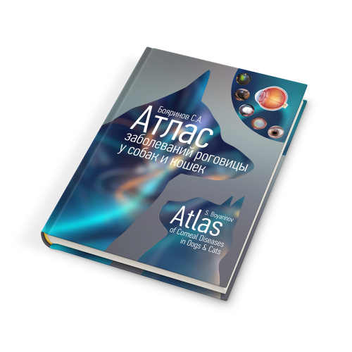 Атлас заболеваний роговицы у собак и кошек