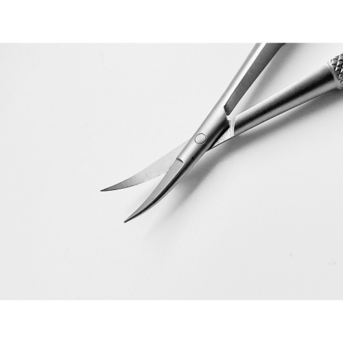 Ножницы микрохирургические  NS 11,5 см изогнутые фото 4