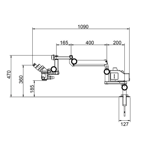 Портативный операционный микроскоп Inami L-0940-SD (DECA-21) фото 2