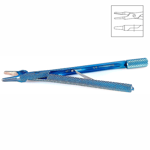 Лезвиедержатель по Кастровьехо, титановый OB 002