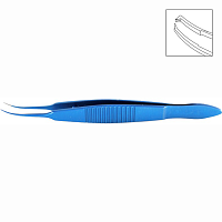 Пинцет роговично-шовный по Кастровьехо, титановый OF 063