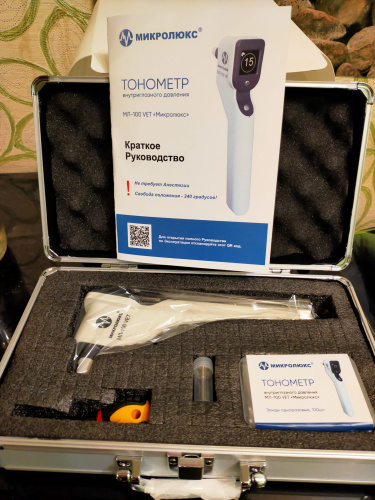 Тонометр внутриглазного давления МЛ-100 VET фото 2